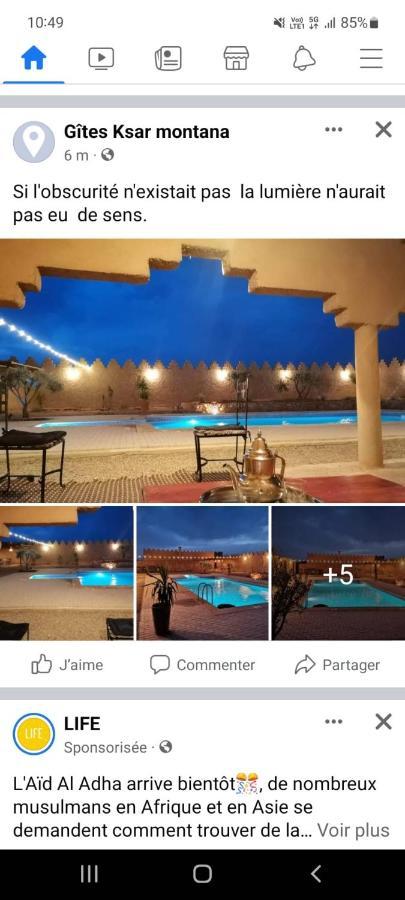 Ksar Montana Hotel, Chambres Piscine Taforhalt Kültér fotó